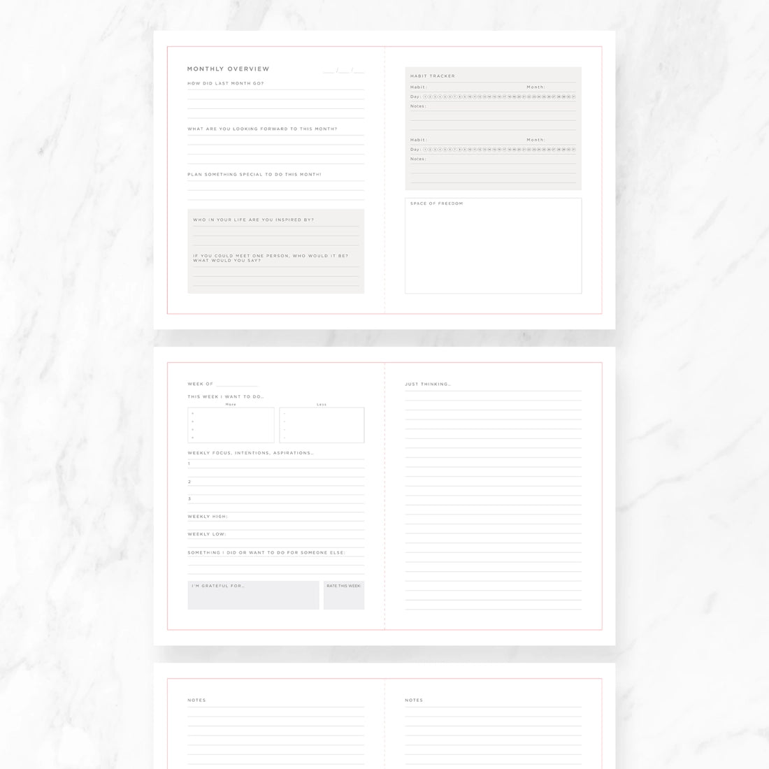Thoughtful Journal – Diario di Crescita e Consapevolezza