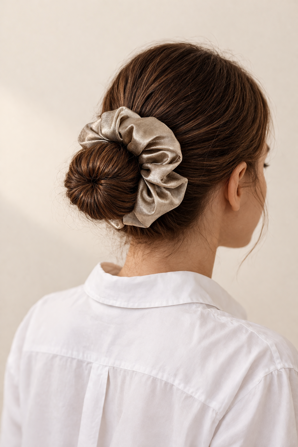 Scrunchie in Seta
