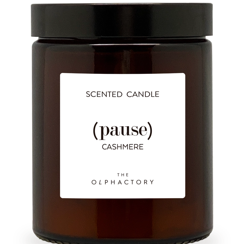 Candela in Cera Vegetale “Cashmere” – The Olphactory