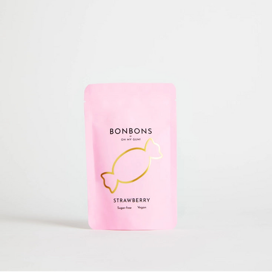 Bonbon alla Fragola - Caramelle Dure Senza Zucchero | Vegano