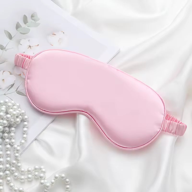 Sleeping Mask in Seta PERSONALIZZABILE