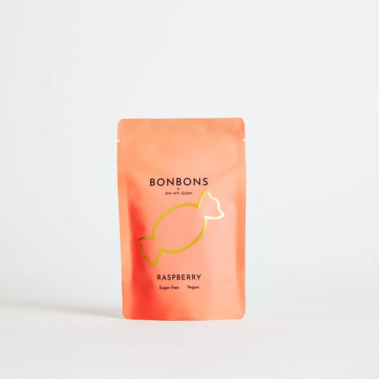 Bonbon ai Lamponi - Caramelle Dure Senza Zucchero | Vegano